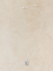 White Stuff Silver Tone Pet Pal Dog Necklace - Image 1 of 2