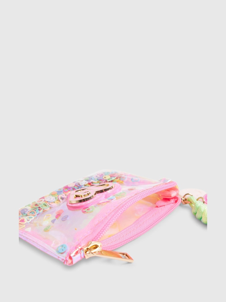 River Island Pink Neon Jelly Purse - Image 5 of 5