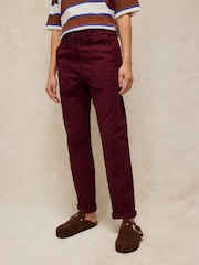 White Stuff Purple Twister Chino Trousers - Image 1 of 6