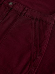 White Stuff Purple Twister Chino Trousers - Image 6 of 6