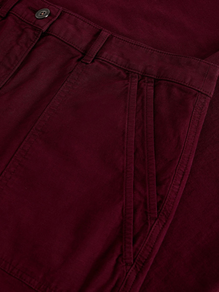 White Stuff Purple Twister Chino Trousers - Image 6 of 6