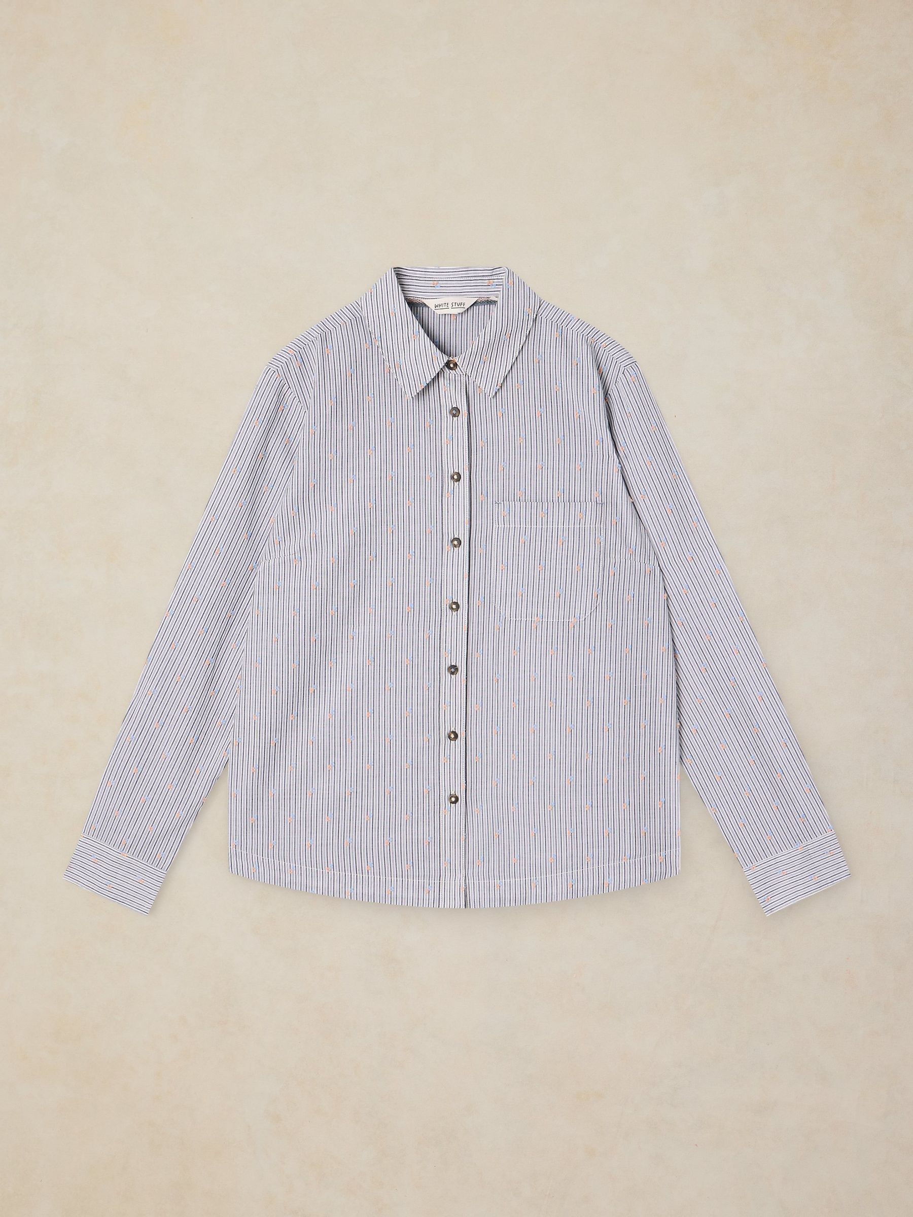 Stuff Box Blue Buy White Stuff Blue Libby Shirt from Next Belgium
