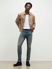 Jean River Island skinny déchiré - Image 1 de 4