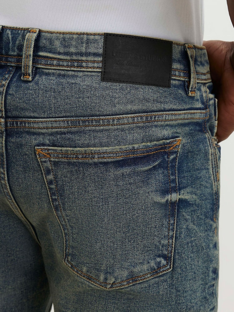 Jean River Island skinny déchiré - Image 4 de 4