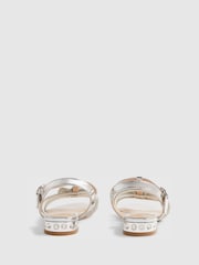 River Island Silver Diamonte Sandals - Image 4 of 5