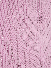 River Island Purple Diamonte Crochet Top - Image 3 of 4