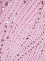 River Island Purple Diamonte Crochet Top - Image 4 of 4