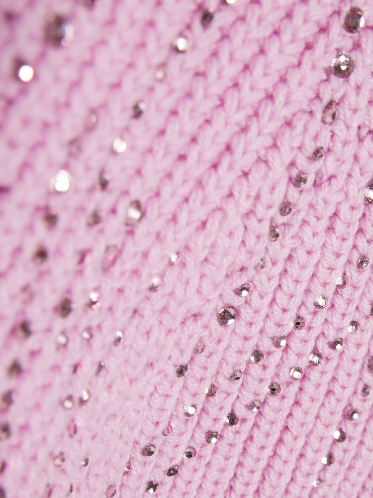 River Island Purple Diamonte Crochet Top - Image 4 of 4 River Island Purple Diamonte Crochet Top - Image 4 of 4
