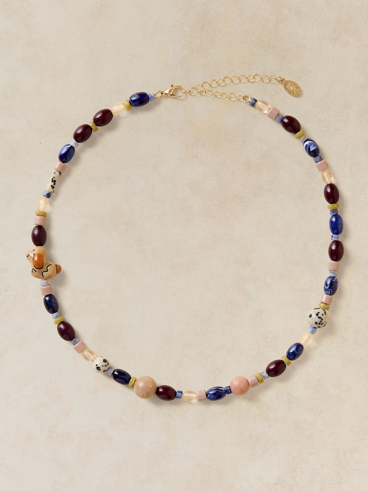White Stuff Blue Nell Dog Necklace - Image 1 of 2