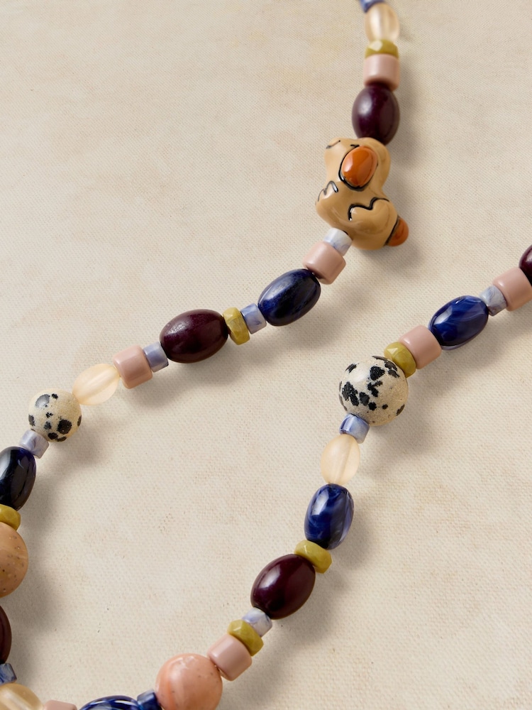 White Stuff Blue Nell Dog Necklace - Image 2 of 2