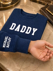 Personalised Daddy, Dad, Grampa, Grampy, Stepdad or Grandfather Sweatshirt by Loveabode - Image 1 of 4