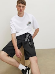 River Island White Oversized Los Angeles T-Shirt - Image 3 of 4