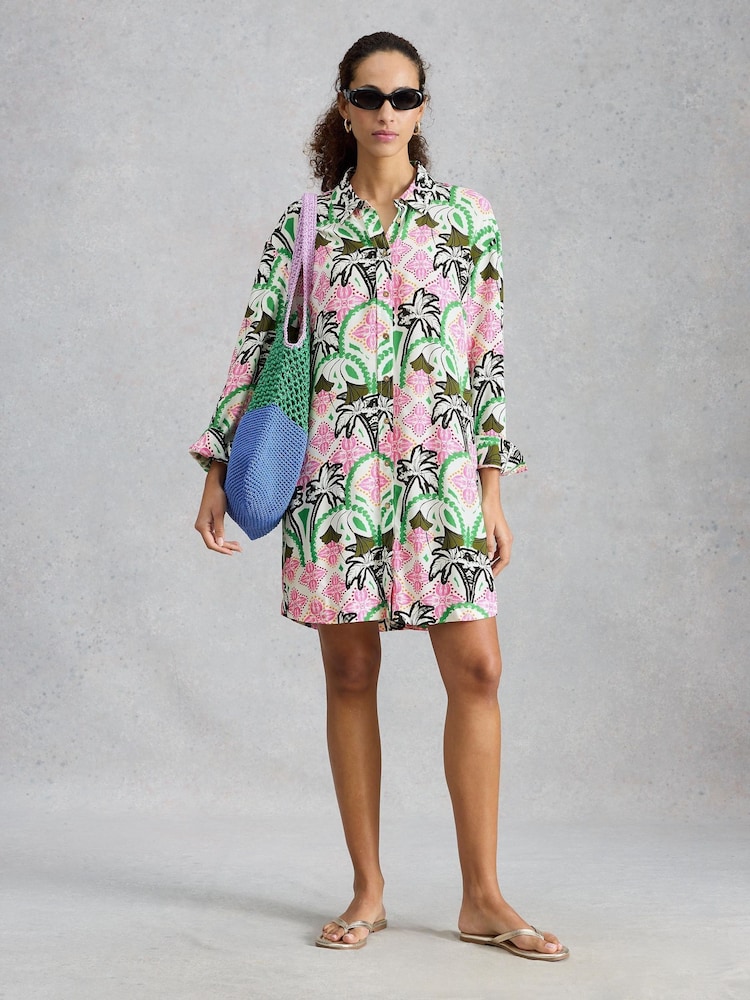 White Stuff White Suzie Beach Shirt Dress - Image 1 of 6 White Stuff White Suzie Beach Shirt Dress - Image 1 of 6