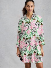 White Stuff White Suzie Beach Shirt Dress - Image 2 of 6