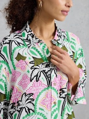 White Stuff White Suzie Beach Shirt Dress - Image 4 of 6