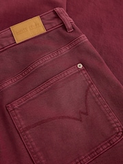 White Stuff Purple Tia Wide Leg Crop Jeans - Image 6 of 6