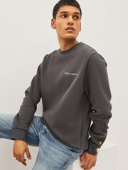 Lyle & Scott Grey Embroidered Sweatshirt - Image 1 of 4