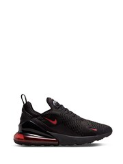 Nike Black/Red Air Max 270 Trainers - Image 1 of 10