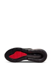 Nike Black/Red Air Max 270 Trainers - Image 8 of 10