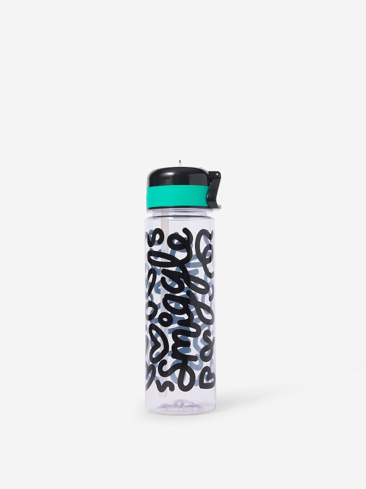 Smiggle Black Plastic Drink Bottle 650ml - Image 1 of 2 Smiggle Black Plastic Drink Bottle 650ml - Image 1 of 2
