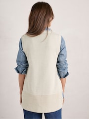 Seasalt Cornwall Natural Smallcombe Vest - Image 2 of 5