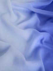 White Stuff Blue Penny Plain Oversized Scarf - Image 3 of 3