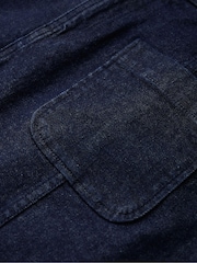 Seasalt Cornwall Blue 100% Cotton Rolling Sands Denim Skirt - Image 5 of 5