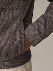 Brown EDIT Jersey Shacket - Image 6 of 11