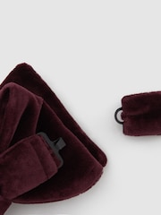 Reiss Bordeaux Hike Velvet Bow Tie - Image 3 of 4