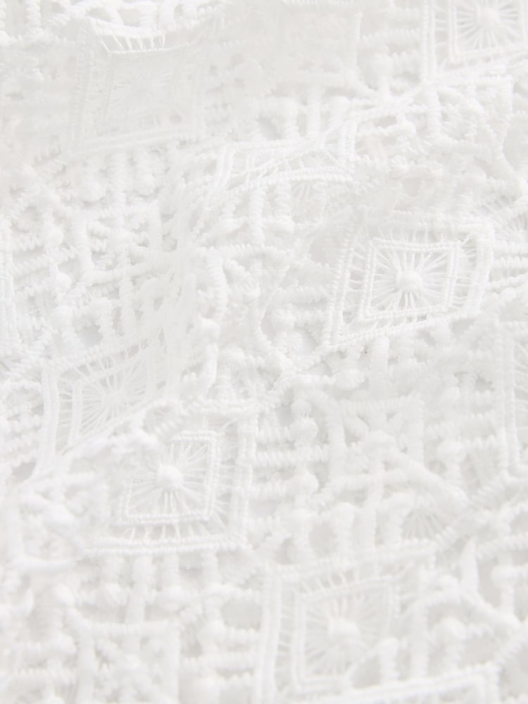 White Crochet Shirt - Image 8 of 8