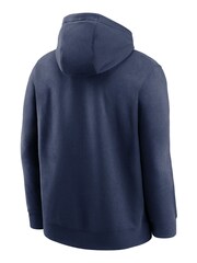 Nike Blue Boston Red Sox Swoosh Pullover Fleece Hoodie - Image 3 of 3
