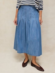 White Stuff Blue Marlowe Denim Skirt - Image 1 of 6
