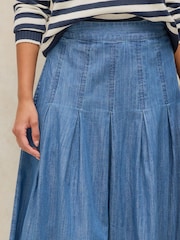 White Stuff Blue Marlowe Denim Skirt - Image 4 of 6