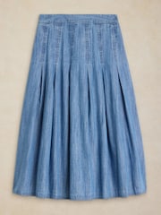 White Stuff Blue Marlowe Denim Skirt - Image 5 of 6