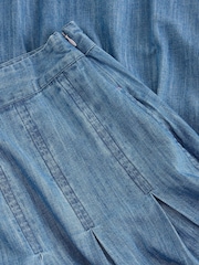 White Stuff Blue Marlowe Denim Skirt - Image 6 of 6