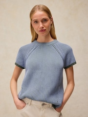 White Stuff T-Shirt mit Plattierung - Bild 1 von 5