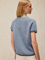 White Stuff T-Shirt mit Plattierung - Bild 2 von 5