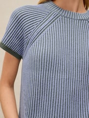 White Stuff T-Shirt mit Plattierung - Bild 3 von 5