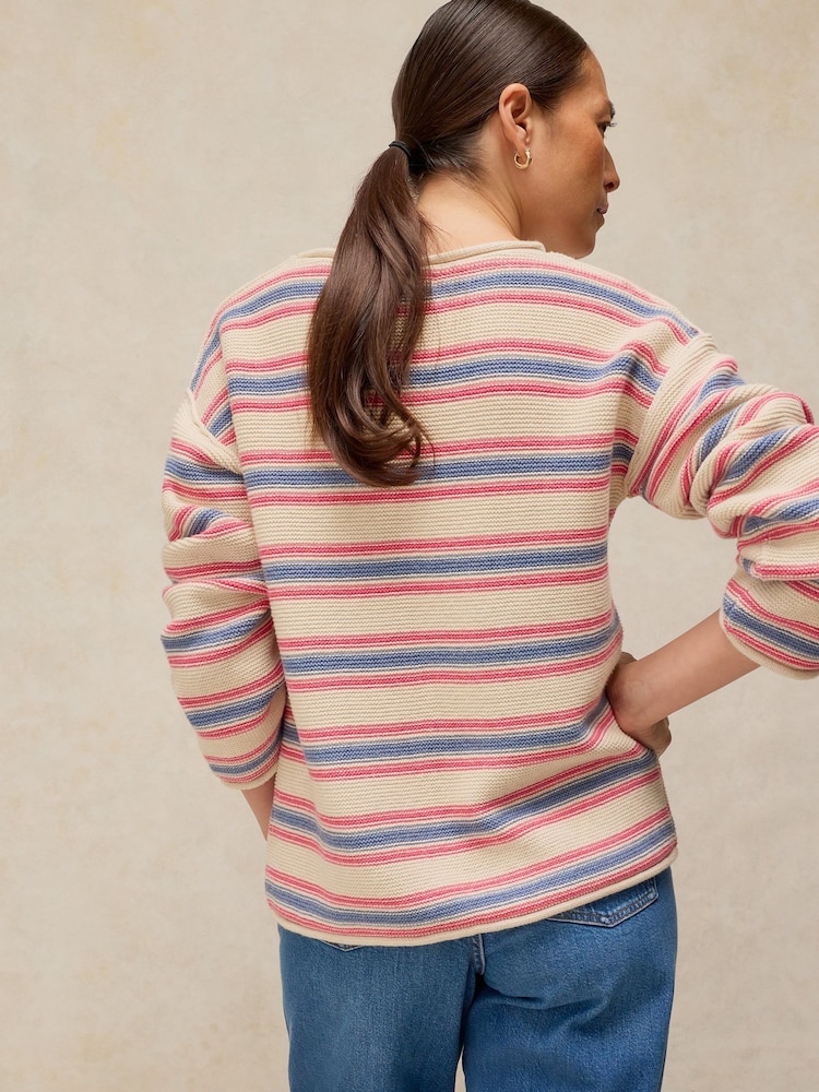 White Stuff White Gigi Stripe Jumper - Image 2 of 6
