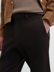 River Island Brown Slim Fit Chino Trousers - Image 2 of 3