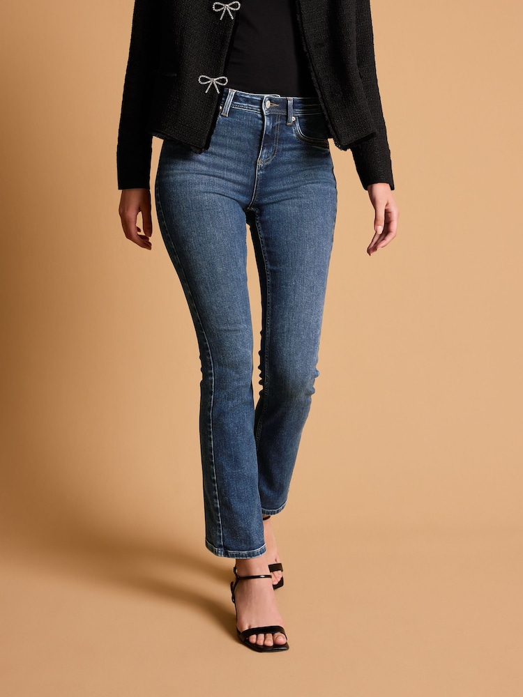 Dark Blue Supersoft Bootcut Jeans - Image 1 of 6
