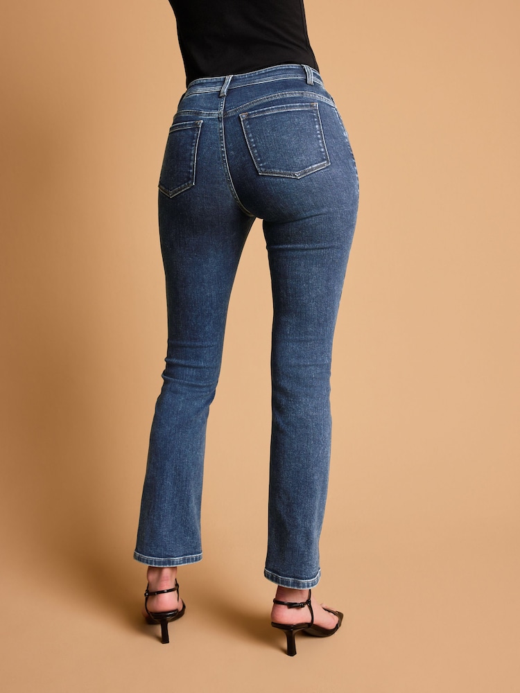 bleu foncé - Jean bootcut super doux - Image 3 of 6