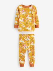 Multi jagoda - Potiskana dolg rokav; z dolgimi rokavi 100% Cotton Snuggle Pyjamas 3 komplet (9mths-8yrs) - Slika 6 iz 8