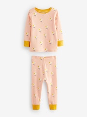 Multi jagoda - Potiskana dolg rokav; z dolgimi rokavi 100% Cotton Snuggle Pyjamas 3 komplet (9mths-8yrs) - Slika 7 iz 8