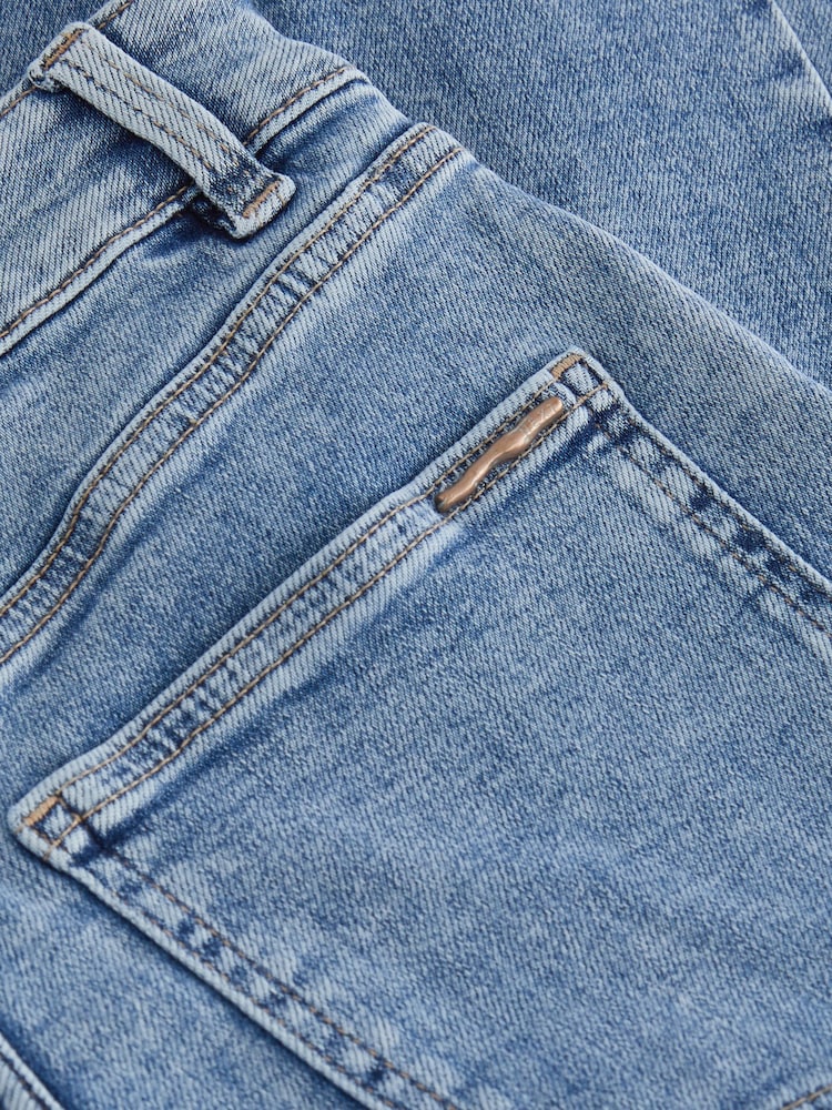 Normaal blauw - Jeans met wijde pijpen - Image 6 of 6