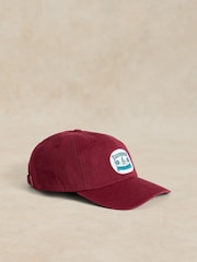 White Stuff Red Patch Detail Cap - Image 1 of 2