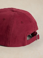 White Stuff Red Patch Detail Cap - Image 2 of 2