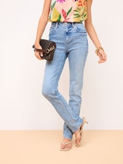 Authentic Mid Blue Slim Supersoft Jeans - Image 2 of 6