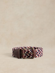 White Stuff Natural Woven Elasticated Belt - Image 1 of 3