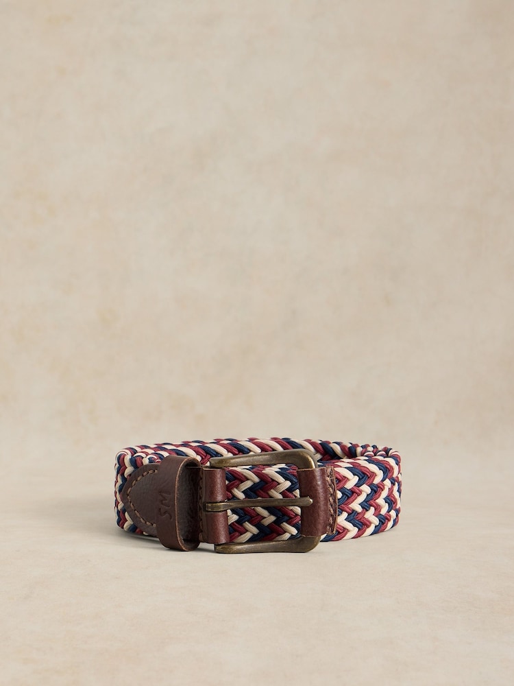 White Stuff Natural Woven Elasticated Belt - Image 1 of 3 White Stuff Natural Woven Elasticated Belt - Image 1 of 3
